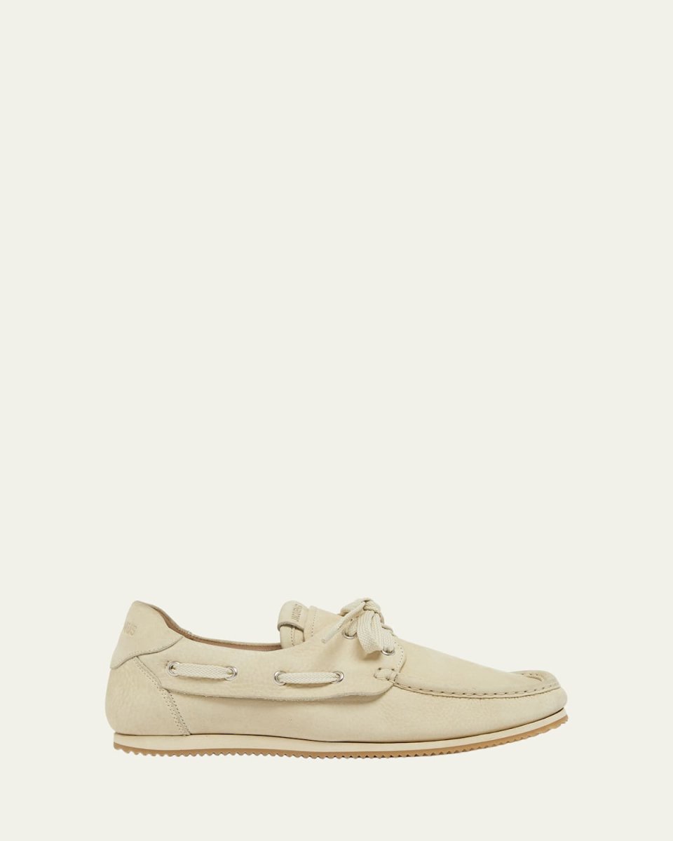 Moc-Toe Leather Boat Shoes